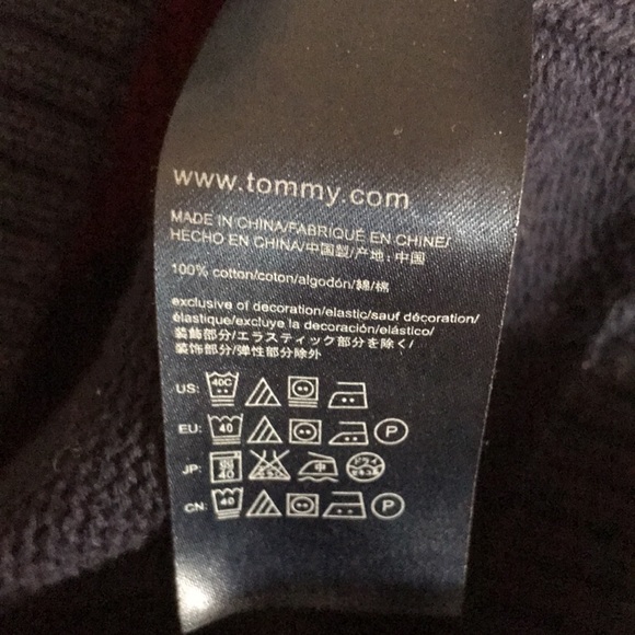 TOMMY HILFIGER Cable Knit Multicolor Sweater Top - Picture 9 of 9